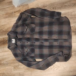 Quicksilver plaid flannel shirt